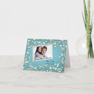 Save The Date-Baby-Breath-Fotorahmen Ankündigung