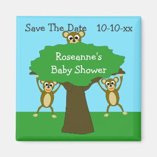 Save the Date Baby Shower Magnet