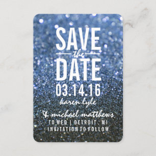 Save the Date   blauer Lit Nite Fab Einladung