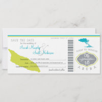 Save the Date Boarding nach Aruba