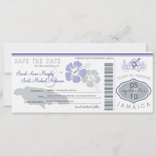 Save the Date Boarding nach Jamaika