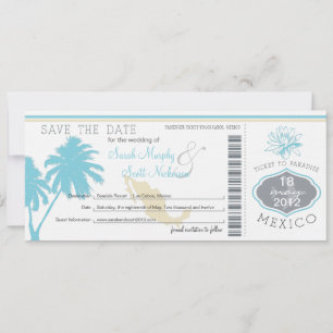 Save the Date Boarding nach Mexiko