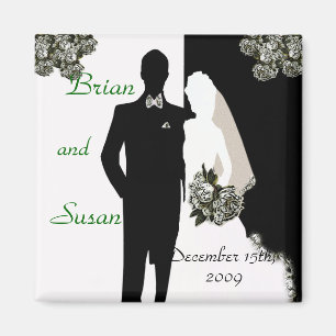 Save the Date Brautparty Magnet