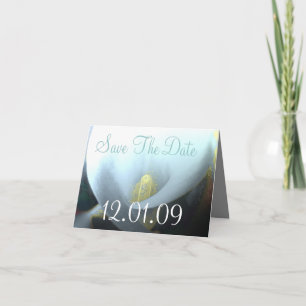 Save the Date Cala Lily - Sage Einladung