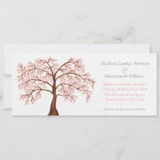 Save the Date Cherry Blossom Sakura Ankündigung