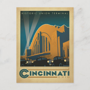 Save The Date   Cincinnati, OH Ankündigungspostkarte