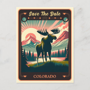 Save The Date   Colorado Einladung Postkarte