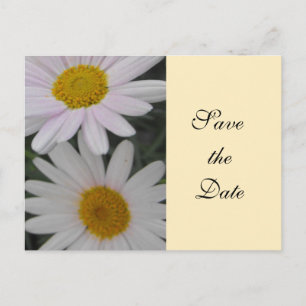 Save the Date, daisy Blume Ankündigungspostkarte