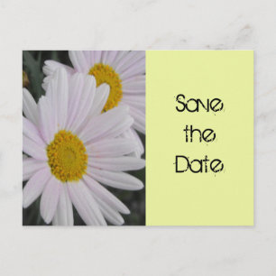 Save the Date, daisy Blume Ankündigungspostkarte