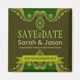 Save the Date Earth Goddess Magnet
