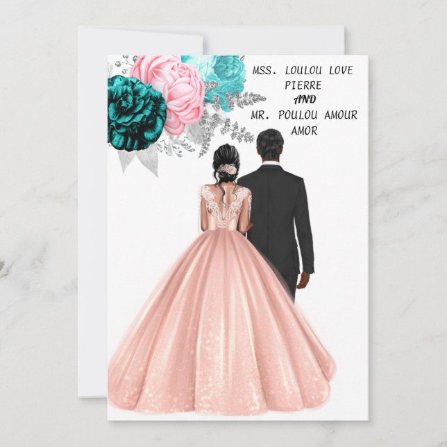 Save the Date Einladung (Vorderseite)