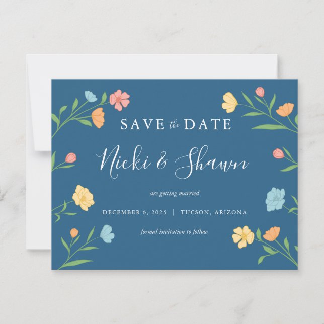Save the Date Einladung (Vorderseite)