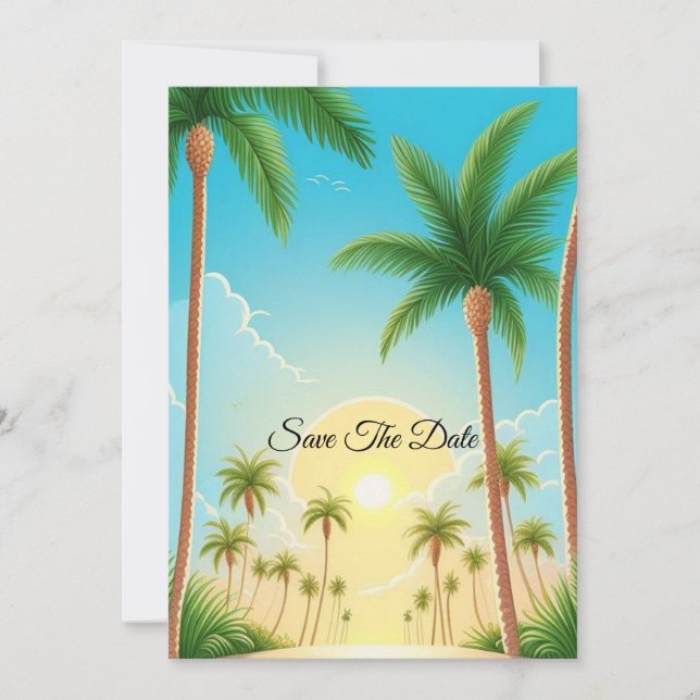 Save The Date Einladung (Vorderseite)