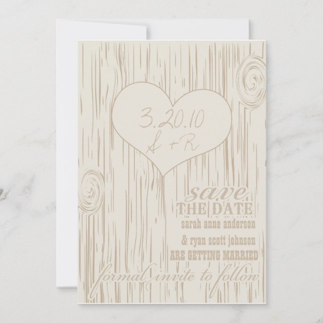 Save the Date Einladung (Vorderseite)