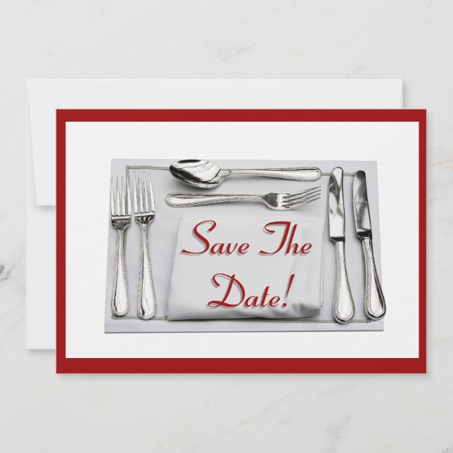 Save The Date! Einladung (Vorderseite)