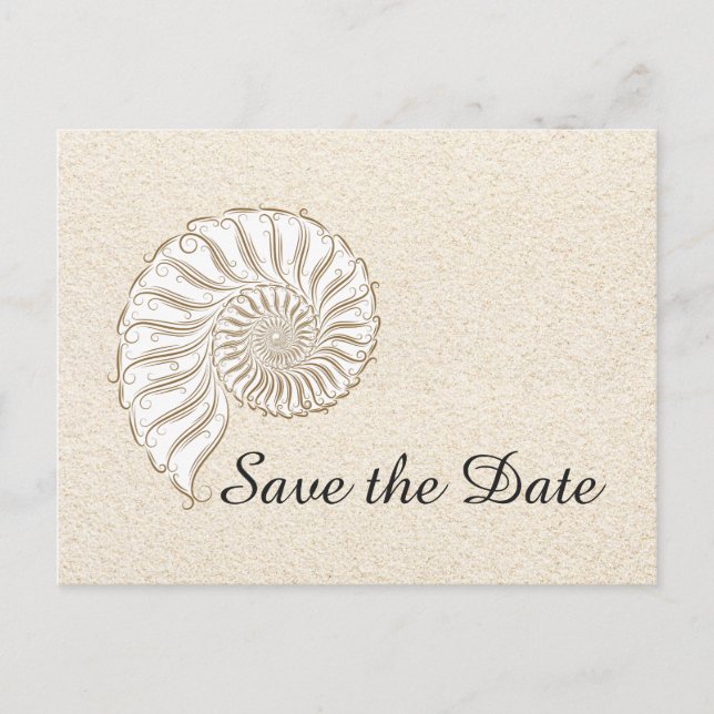 Save the Date / Einladung auf Postkarte (Vorderseite)