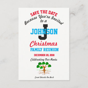 Save the Date Einladung kombiniert -