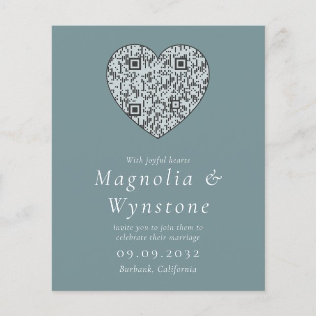 Save the Date Einladung zur Einberufung eines QR-K (Vorderseite)