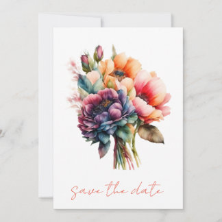 Save the Date Einladung zur Hochzeit. Die Ehe lädt