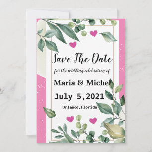 Save the Date Einladung zur Widmung
