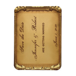 Save the Date einmal Magnet