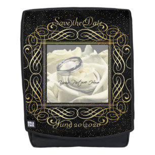 Save the Date elegantes Rucksack