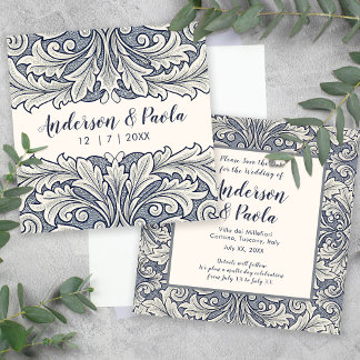 Save the Date Erinnerung Eleganter italienischer S