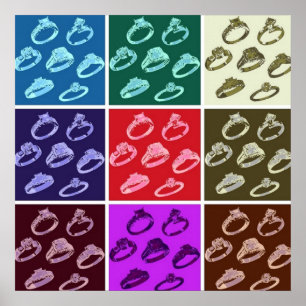 Save the Date/Es ist ein Ring drauf! Poster