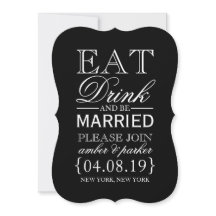 Save the Date essen | Getränk u. sind