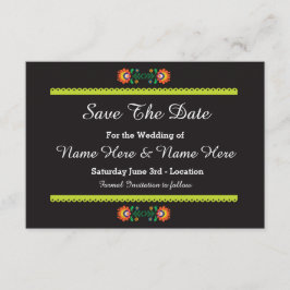 Save the Date Fiesta Mexikanische Hochzeitseinladu
