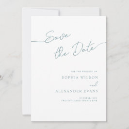 Save the Date Flachkarte für eine Boho Chic Hochze