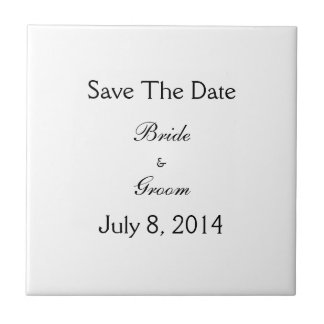 Save The Date Fliese