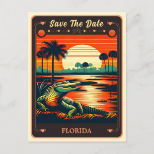 Save The Date Florida Einladung Postkarte