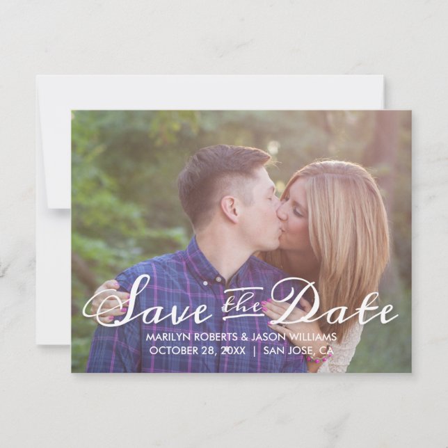 Save the Date Foto (Vorderseite)