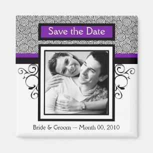 Save the Date Foto-Magneten Magnet