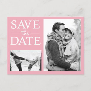 Save the Date Foto Postkarte