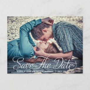Save the Date Foto Postkarte