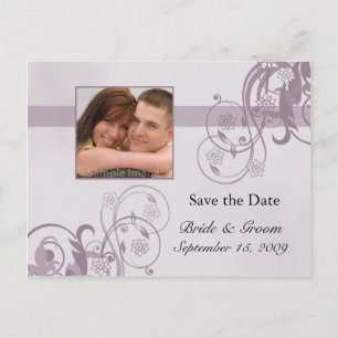 Save the Date Foto Postkarte