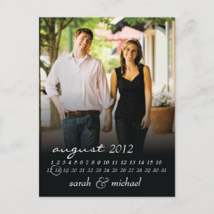 Save the Date Foto Postkarte 4