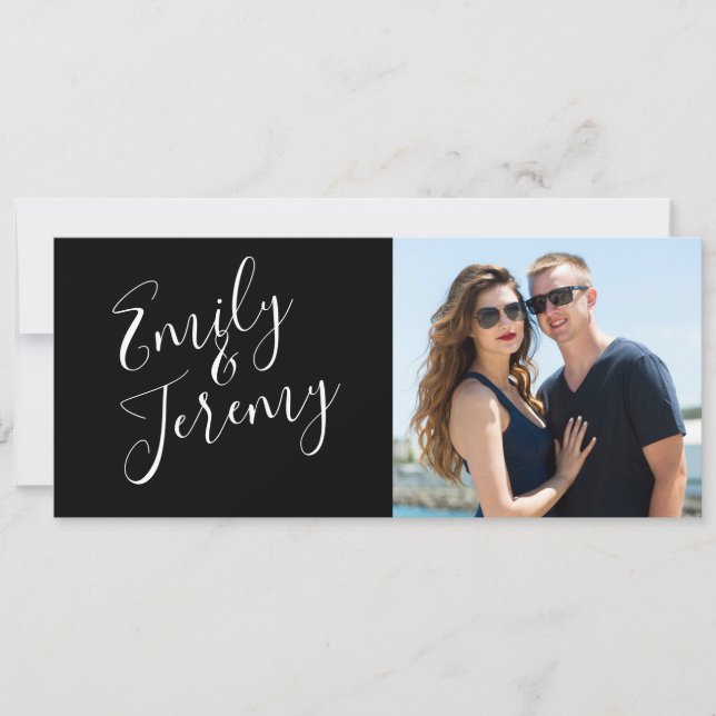 Save the Date Fotokarten (Vorderseite)