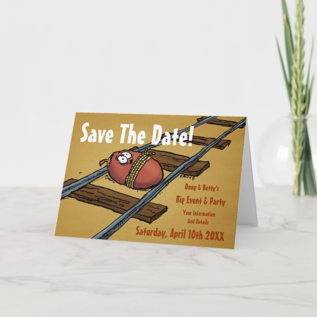 Save the Date-Funny-Ankündigung Ankündigung (Vorderseite)