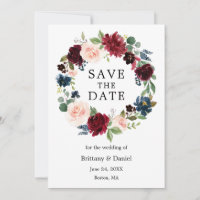 Save the Date für Blumenkranz