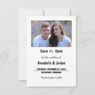 Save the Date für Hochzeiten