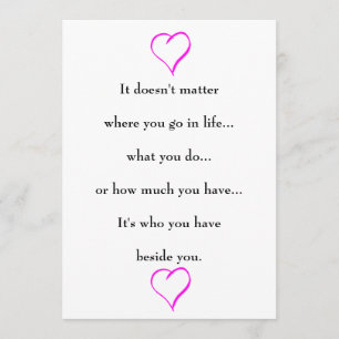 Save the Date für Hochzeiten mit Sprichwort auf Um