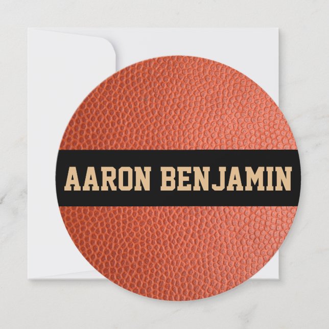 Save the Date für Hoops Collection (Vorderseite)