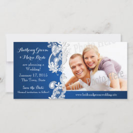 Save the Date für Vintages Country Floral Design F