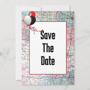 Save the Date Geburtstagsparty Einladung