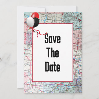 Save the Date Geburtstagsparty Einladung