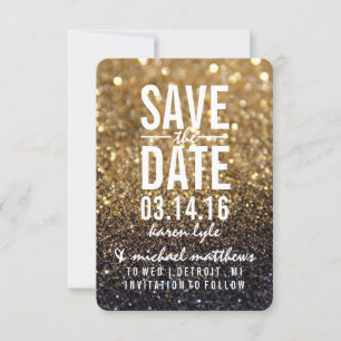Save The Date   Gold Lit Nite Fab