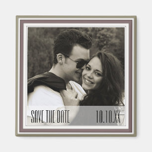 Save the Date grüner Wein Magnet